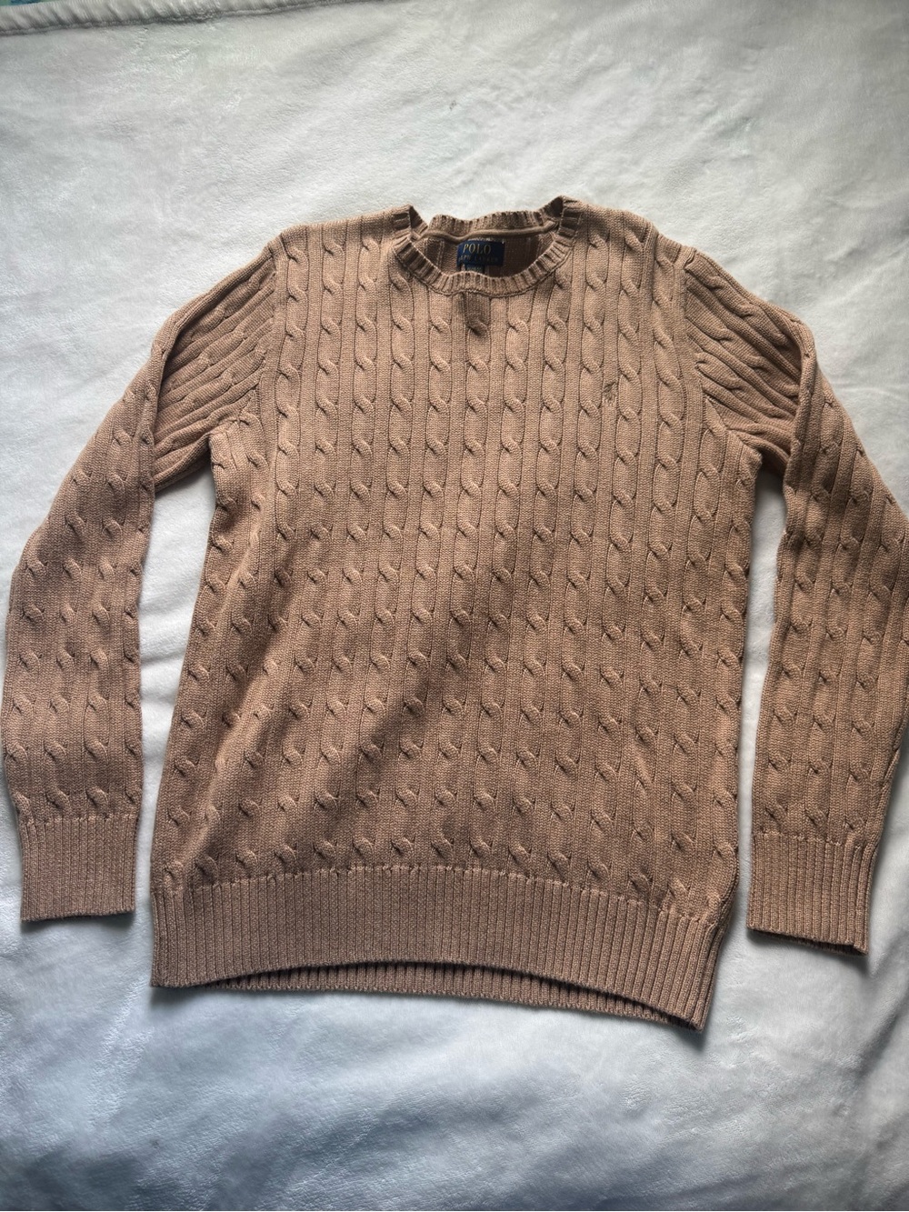 Ralph Lauren Beige Cable-Knit sweater - Picture 4 of 4